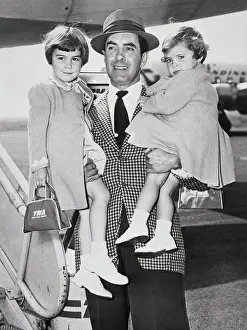 Tyrone Power Holding Daughters