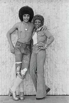 Tyrone Swan And Vicki Abercombie Soul Train Dancers Fashion Shoot