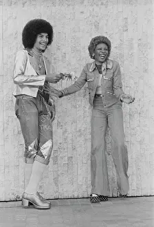 Huty30799 Prints: Tyrone Swan And Vicki Abercombie Soul Train Dancers Fashion Shoot