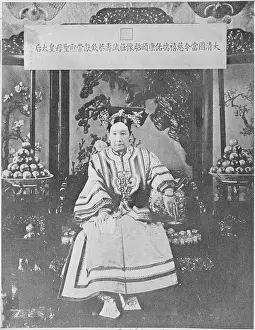 Empress Prints: Tzu-Hsi, Dowager Empress Of China