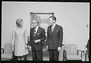 U Thant Greeting Princess Alexandra
