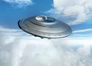 Computer Graphic Collection: UFO, artwork