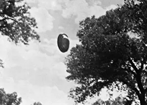 Club Prints: UFO Flying Low Over Tree Line