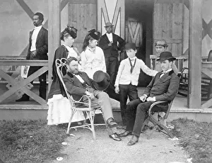 Butler Prints: Ulysses Grant & Family, Servants