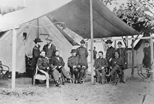 Grant Prints: Ulysses S. Grant and Military Staff