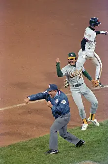 Loss Prints: Umpire Calling Bret Butler Out
