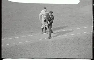 Umpire Waving Casey Stengel Out of Game