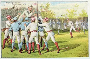 Arc0009001 Prints: The Umpires Lot Not A Happy One Trade Card