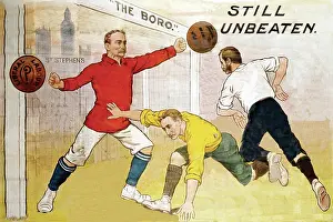 Soccer Prints: Still Unbeater The Boro