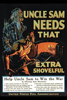 Uncle Sam Needs That Extra Shovelful