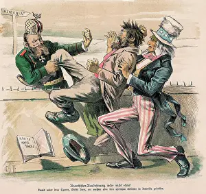 Propaganda Prints: Uncle Sam Sending Anarchist To Russia