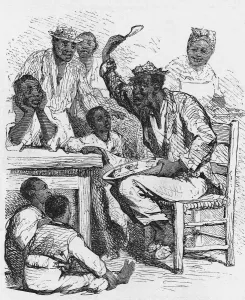Spoon Prints: Uncle Toms Cabin Illustration