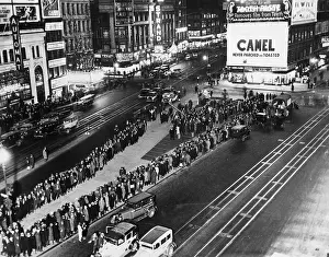 Logo Prints: Unemployed in Line for Rations