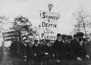 Carrying Prints: Unemployed March