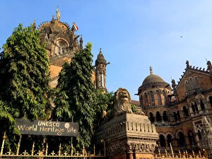 Images Dated 28th January 2016: UNESCO Site Chhatrapati Shivaji Terminus (Victoria Terminus)