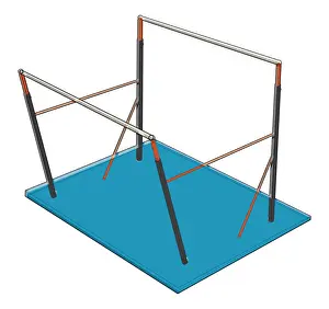 Gymnastics Prints: Uneven bars