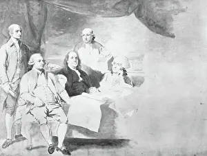 Unfinished Drawing of Peace Commissioners