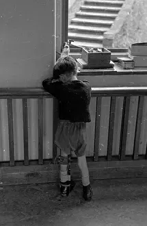 Disability Prints: Unhappy Boy