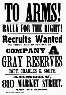 Union Army Recuiting Poster