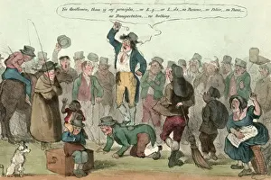Rhetoric Prints: Union Leader Addressing Meeting