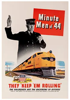 Union Pacific Railroad Poster