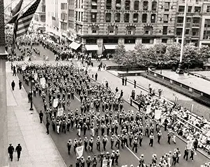 Huty32305 Prints: Union Parade On Fifth Avenue