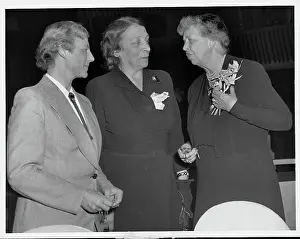 General Assembly Building Prints: United Nations Delegates in Conversation