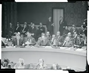 Sobolev Prints: United Nations Security Council in Session