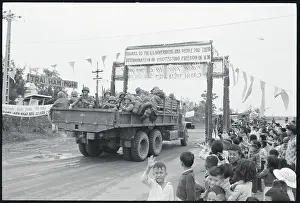 United States Marines Arriving at Da Nang Airbase