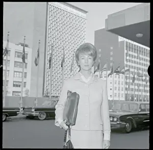 United States Mission Worker Marietta Tree Posing Outdoors