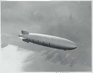 Cleveland Prints: United States Navy Macon in Flight