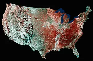 United States from Space