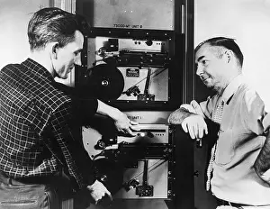 Magnet Prints: UNIVAC Computer Operators