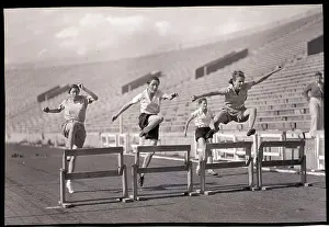 Lawrence Prints: University of Kansas Female Track Meet