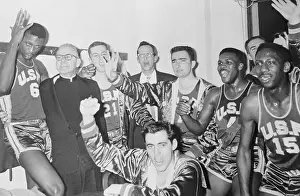 Bill Russell Prints: University of San Francisco Basketball Team