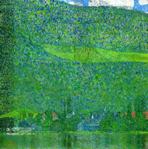 Hills Prints: Unterach at the Attersee lake