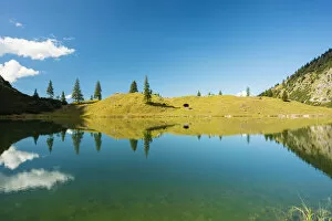 Images Dated 17th September 2014: Unterer Gaisalpsee Lake, Allgau Alps, Allgau, Bavaria, Germany