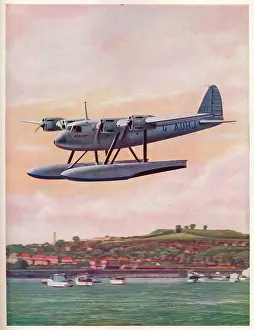 Trial Prints: The upper component of the Short-Mayo Composite Aircraft Mercury, c1929 (c1937)