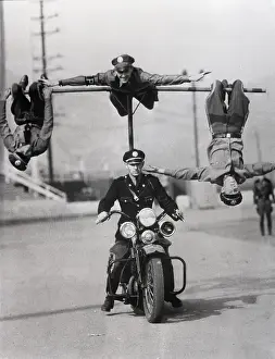 Daredevil Prints: Upside Down Bicycling