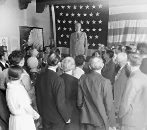 Upton Sinclair Speaking in Los Angeles