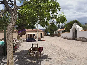 Images Dated 19th October 2015: Uquia Main Square in Northern Argentina