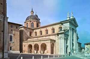 Images Dated 14th October 2013: Urbino cathedral