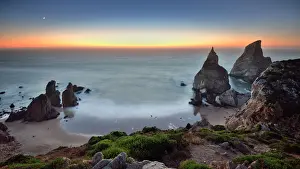 Ursa beach at Cabo da Roca n the wilderness of Sintra Natural Park
