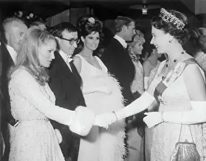 Ursula Andress & Queen Elizabeth II