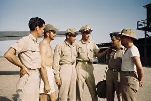Wwii Prints: U.S. Army Air Force Base
