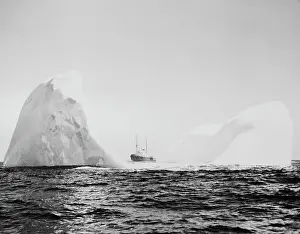 Desolate Prints: U.S. Coast Guard Patrolling Icebergs