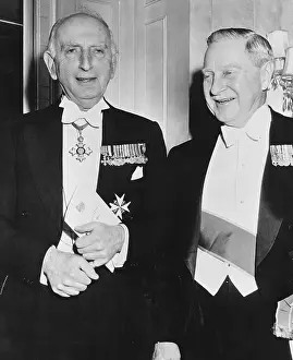 Winthrop W Prints: U.S. Diplomat Winthrop Aldrich with Lord Reading