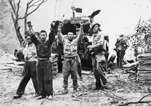 Tanks Prints: U.S. Marine Captures North Koreans