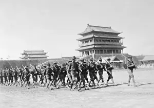 U.S. Marines Marching