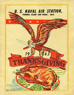 Meal Prints: U.S. Naval Air Station, Thanksgiving
